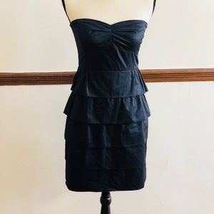 Women J. Crew black dress